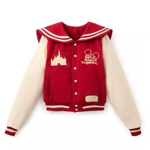 Disneyland Letterman Jacket for Women by Her Universe Size Large NWT